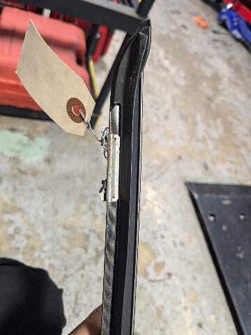 OEM BMW E70 X5 Front Left Driver Side Windshield Drip Rail Cover Trim Brown