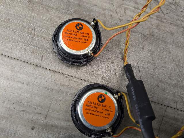 OEM BMW F30 F32 F36 F82 M4 F10 M5 Audio Sound System Speaker SET HiFi*