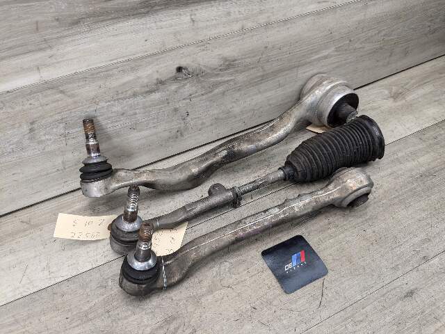 14-20 OEM BMW F22 F30 F32 RWD Front Right Upper Lower Control Arm Tie Rod SET