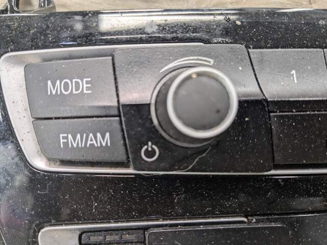 12-18 OEM BMW F80 F30 AC Heater Control Panel Radio Illuminated Media Buttons