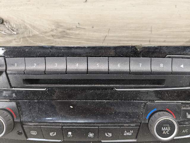 12-18 OEM BMW F80 F30 AC Heater Control Panel Radio Illuminated Media Buttons
