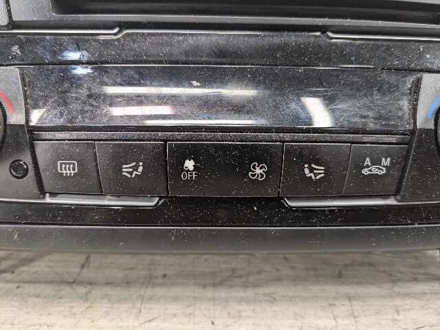 12-18 OEM BMW F80 F30 AC Heater Control Panel Radio Illuminated Media Buttons