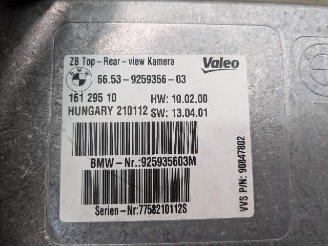 11-17 OEM BMW F25 X3 Top Rear Side View Camera Control Module ECU