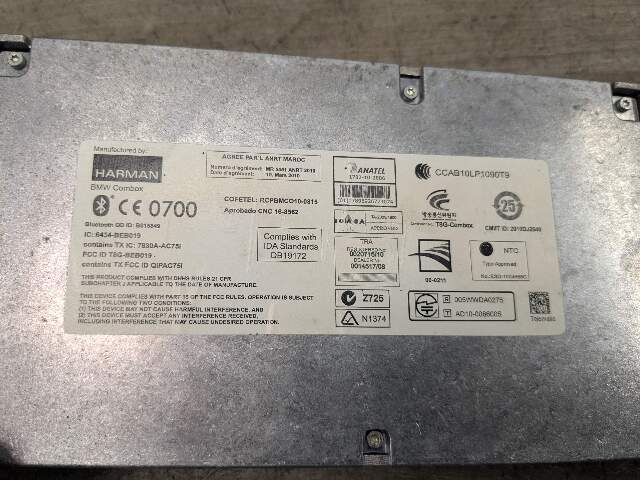 OEM BMW F01 F02 F10 F12 F25 F30 Combox Telematics Bluetooth GPS Module PRE LCI