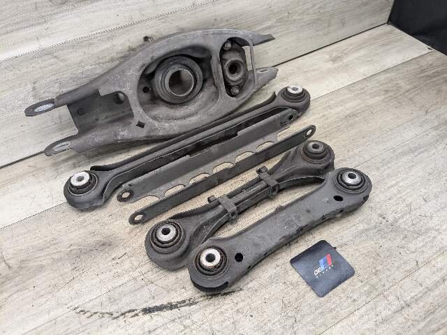 OEM BMW E82 E90 E92 Rear Left Lower Upper Suspension Control Arm Wishbone SET