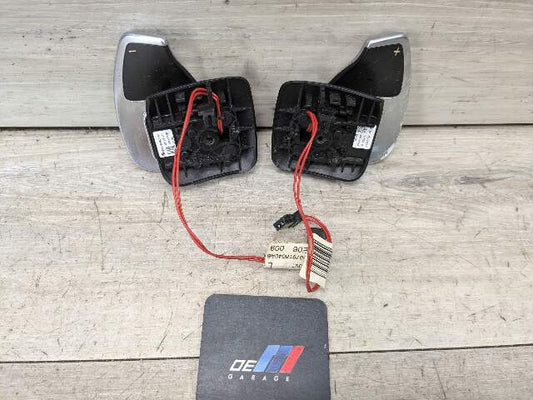 11-13 OEM BMW E90 E92 E88 E82 135 335 LCI Steering Wheel Paddle Shifter SET*