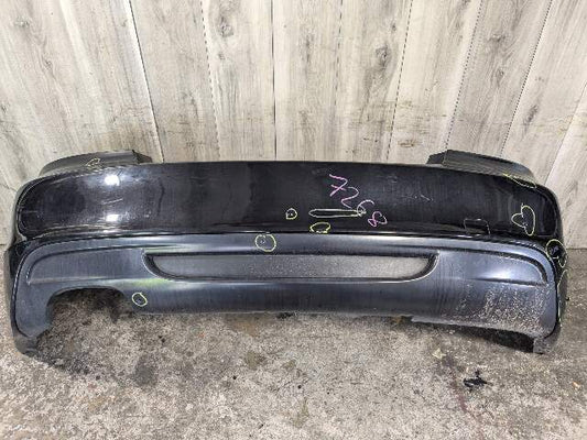 08-13 OEM BMW E88 E82 135i M-Sport Rear Bumper Cover Complete W/O PDC Black*
