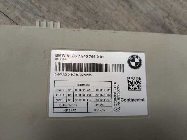 PRE-LCI OEM BMW F90 G01 G12 G30 M5 X3 Front Driver Passenger Seat Memory Module