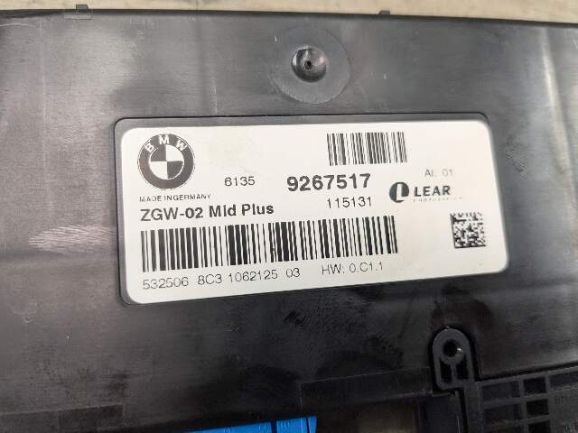 OEM BMW F25 F26 X3 X4 ZGW Central Gateway Body Control Module BCM