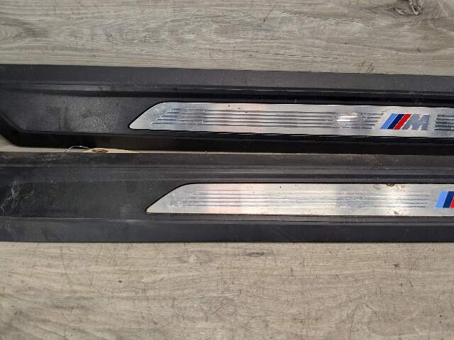 14-17 OEM BMW F32 F82 Left Right Side M SPORT Door Sills Cover Trim SET