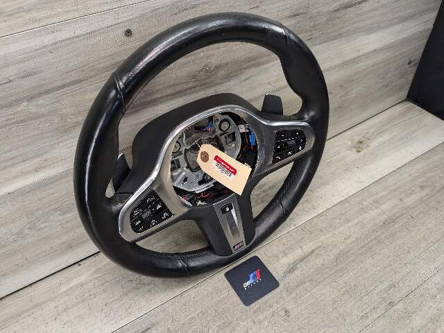 19-24 OEM BMW G20 G29 M340 AT Leather Heated Steering Wheel M Sport W/ Shifters