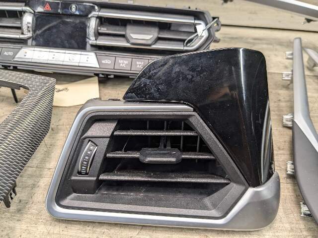 OEM BMW G20 330 M340 Central Console Dash Panel Aluminium Interior Trim SET