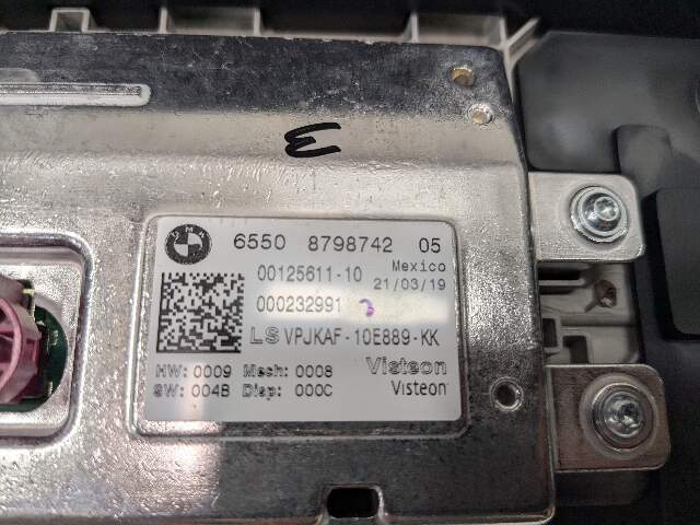 19-21 OEM BMW G20 330 M340 Dash Center Display NBT Navigation Screen Monitor
