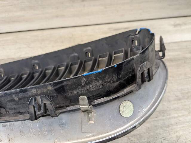 11-13 OEM BMW F10 528 535 550 Front Right Side Bumper Chrome Grille Insert*