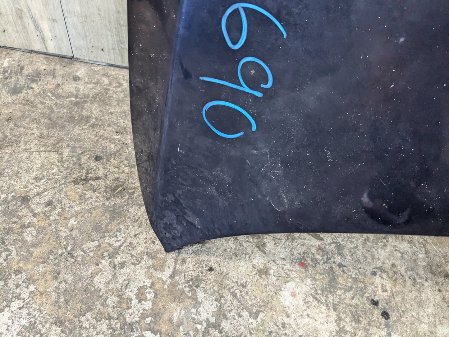 11-16 OEM BMW F10 528 535 550 Hood Bonnet Panel Shell Blue A89