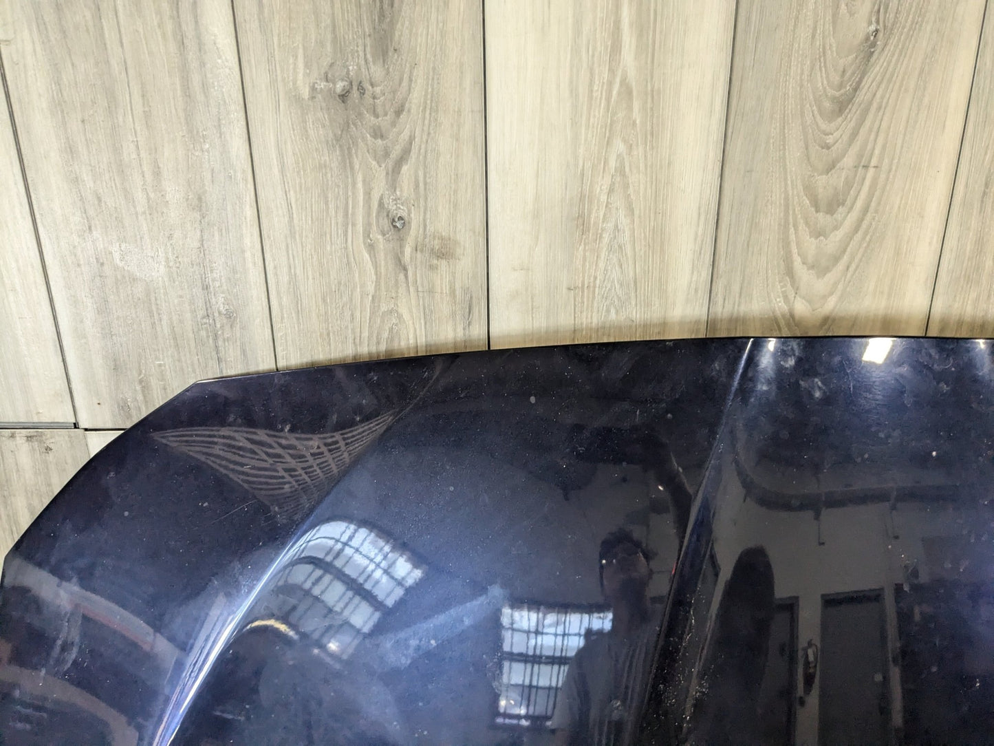 11-16 OEM BMW F10 528 535 550 Hood Bonnet Panel Shell Blue A89