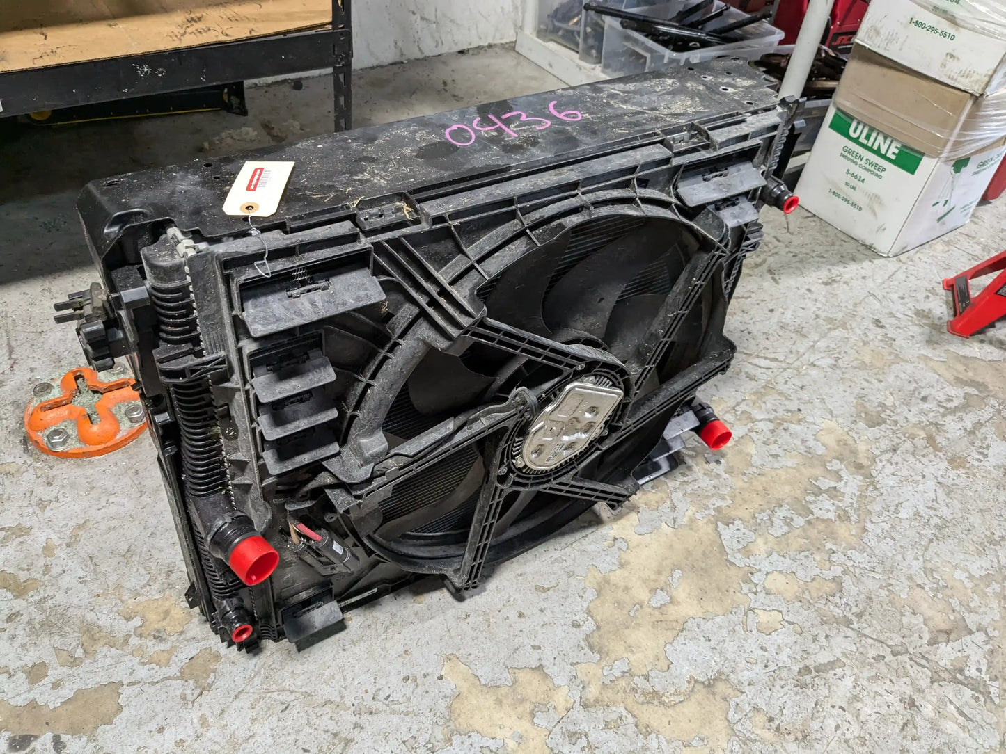 OEM BMW G20 G22 G23 G29 M340 M440 Z4 Main Cooling Radiator Condensor Fan SET