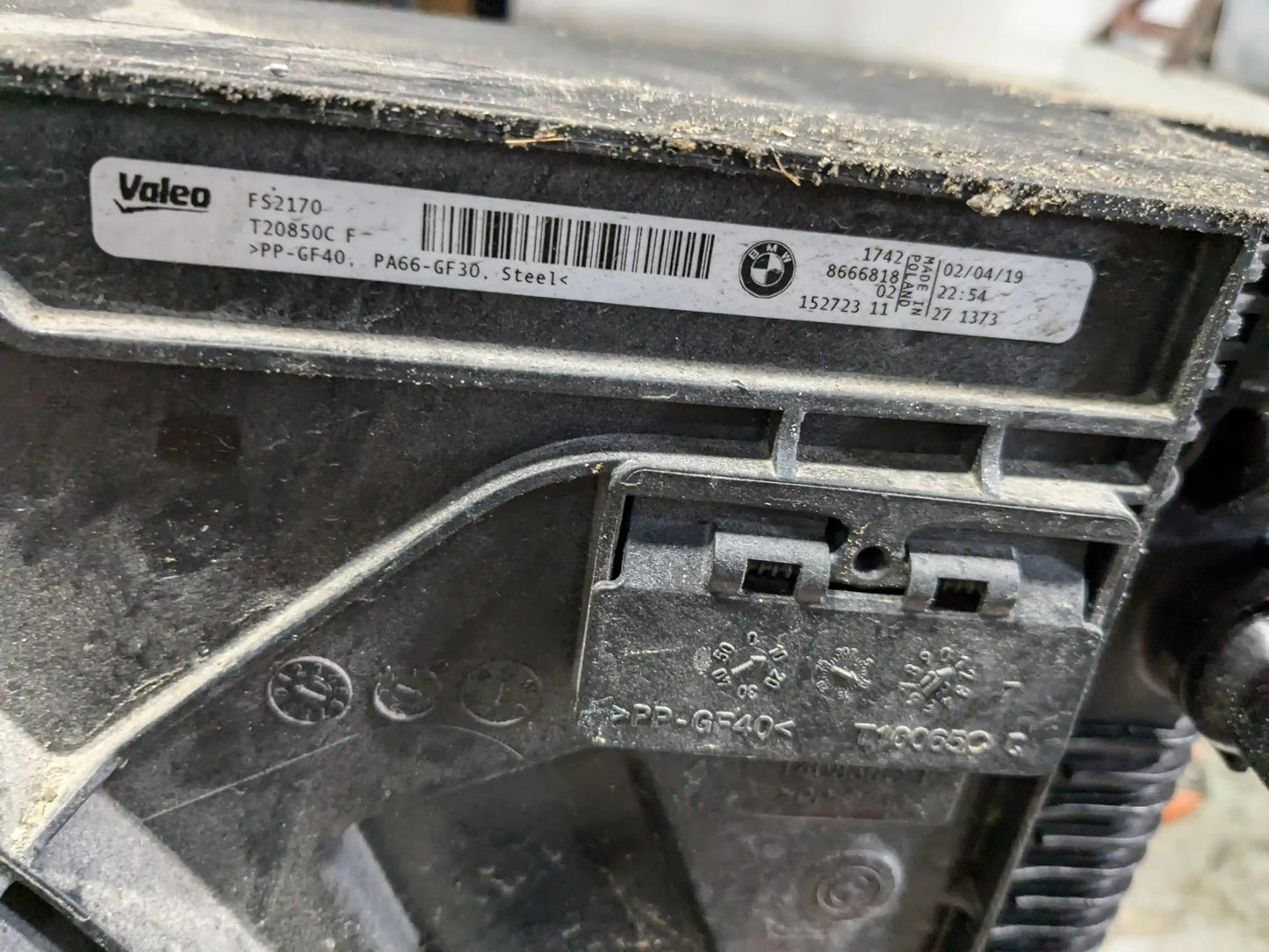 OEM BMW G20 G22 G23 G29 M340 M440 Z4 Main Cooling Radiator Condensor Fan SET