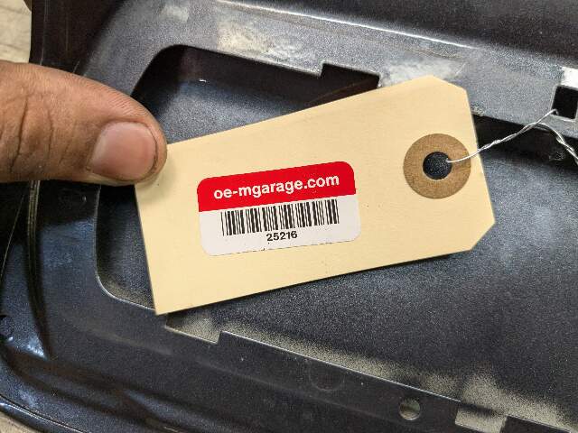 12-18 OEM BMW F30 F80 M3 Rear Fuel Gas Tank Flap Filler Lid Cover Cap Gray