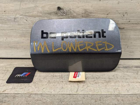 12-18 OEM BMW F30 F80 M3 Rear Fuel Gas Tank Flap Filler Lid Cover Cap Gray