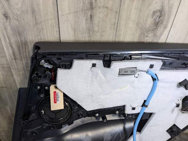 OEM BMW G01 X3 REAR Left Driver SIde Interior Door Panel Card Trim Cover Black