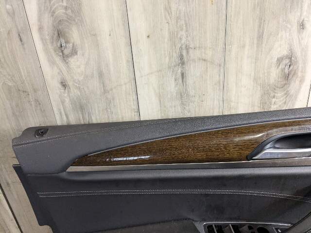 OEM BMW G01 X3 FRONT Left Driver SIde Interior Door Panel Card Trim Cover Black