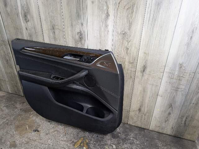 OEM BMW G01 X3 FRONT Left Driver SIde Interior Door Panel Card Trim Cover Black