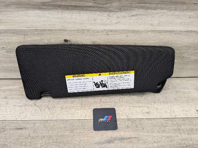17-20 OEM BMW G30 530 540 F90 M5 Right Interior Sun Visors Anthracite Black
