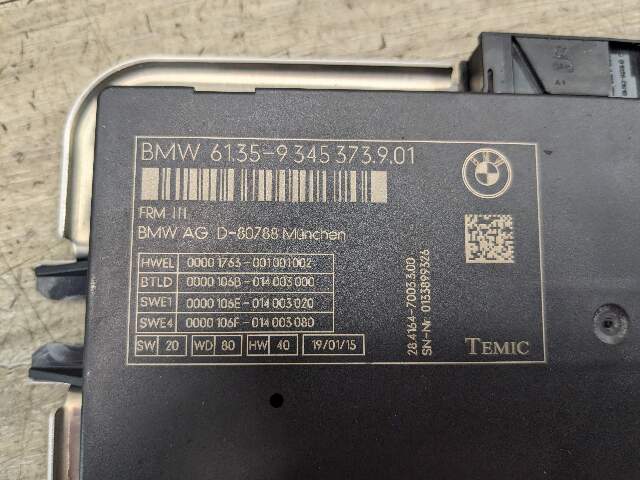 14-16 OEM BMW F10 528 535 550 M5 Module Central Locking Module
