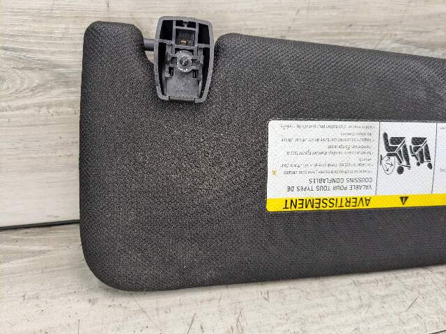 10-17 OEM BMW F10 Left Right Driver Passenger Side Sun Visor Black SET