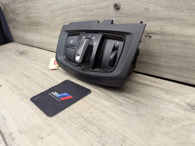 OEM BMW F15 F16 F85 F86 X5 X6 Headlight Switch Control Panel Light Module BLACK