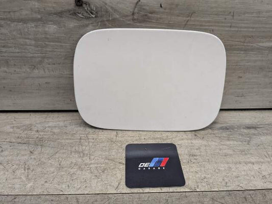 08-13 OEM BMW E82 E88 Coupe Rear Fuel Gas Tank Flap Lid Cover Cap White
