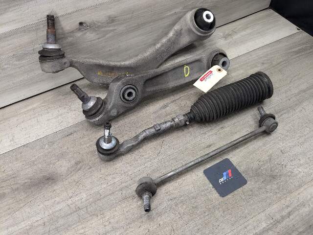 OEM BMW F10 F06 F13 RWD Front Left Upper Lower Control Arm Wishbone w/ Tie Rod