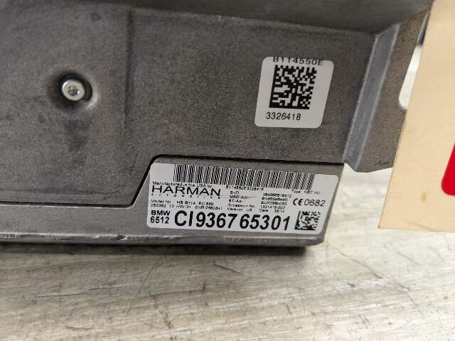 14-18 OEM BMW F15 X5 Navigation NBT HU Headunit Radio Audio Head Unit HW 3.1