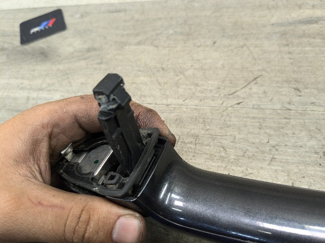 14-18 OEM BMW F15 F16 F85 F86 COMFORT ACCESS REAR LEFT Door Handle Gray