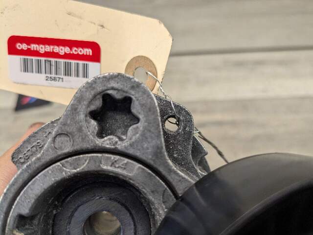 OEM BMW F10 F15 F16 F85 X5 X6 Engine S63 Serpentine Drive Belt Tensioner Pulley