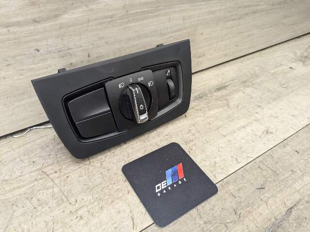 OEM BMW F15 F22 F30 F33 F80 Headlight Switch Control Panel Light Module BLACK
