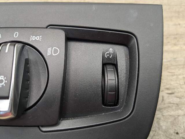 OEM BMW F15 F22 F30 F33 F80 Headlight Switch Control Panel Light Module BLACK