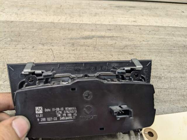 OEM BMW F15 F22 F30 F33 F80 Headlight Switch Control Panel Light Module BLACK