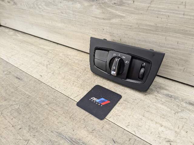 OEM BMW F15 F22 F30 F33 F80 Headlight Switch Control Panel Light Module BLACK