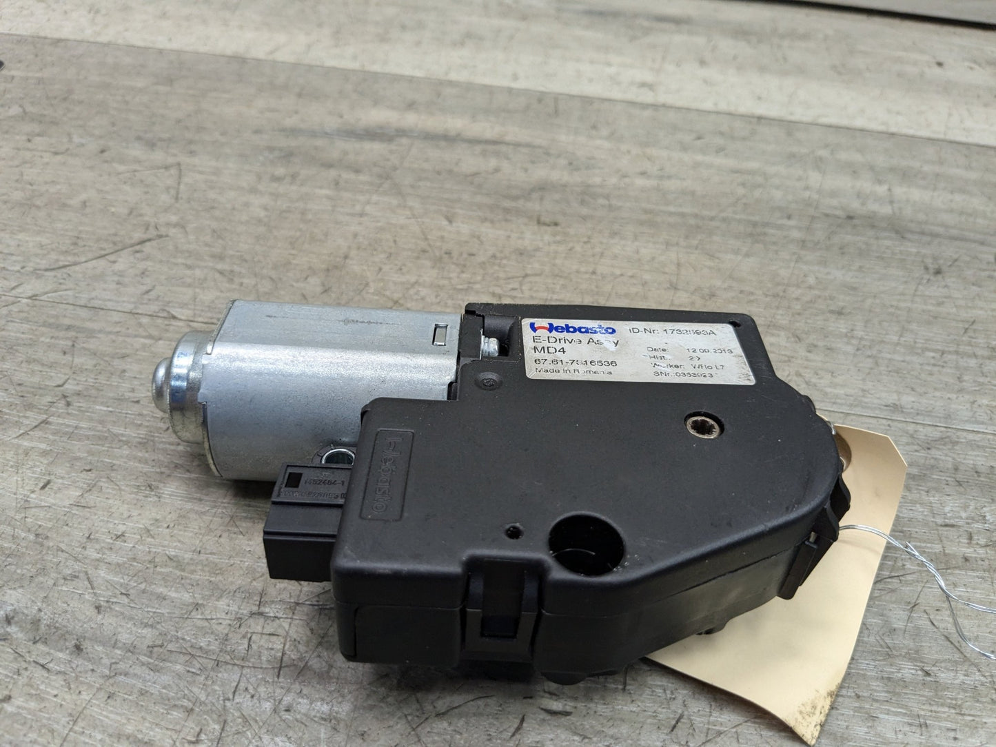 OEM BMW F06 F82 F80 F13 F01 F10 M2 M3 M4 M6 Upper Sunroof Moon Roof Motor Unit