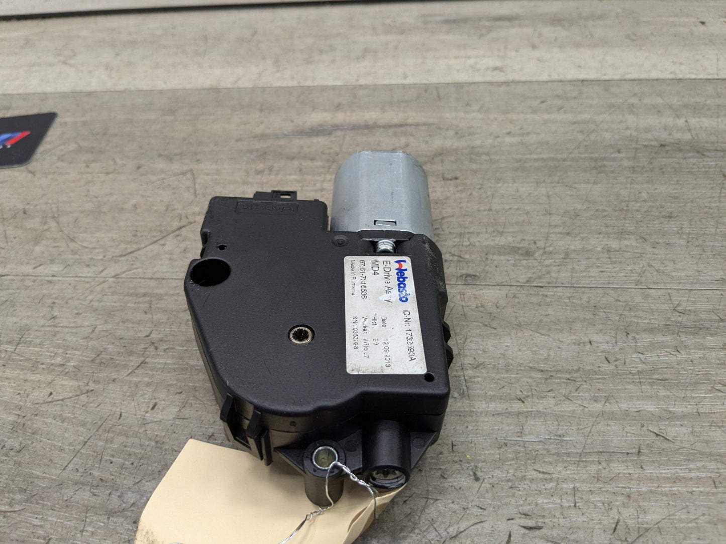OEM BMW F06 F82 F80 F13 F01 F10 M2 M3 M4 M6 Upper Sunroof Moon Roof Motor Unit