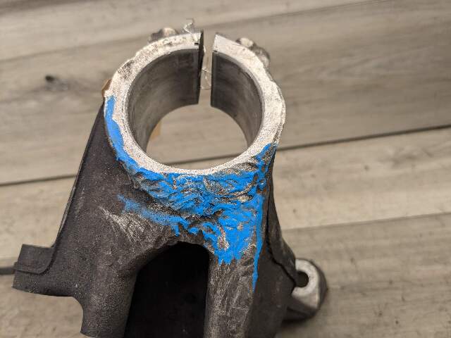 12-18 OEM BMW F30 F31 Sedan RWD Front Right Hub Knuckle Wheel Bearing Carrier