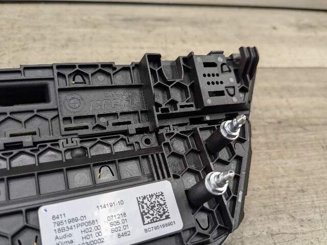 18-24 OEM BMW F97 F98 G01 G02 X3 X4 AC Climate Control Panel Radio Media Buttons