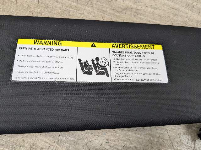 18-24 OEM BMW G01 G02 F97 F98 X3 Right Passenger Side Sun Visor Anthracite Black