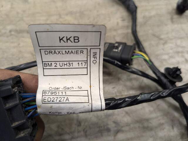 18-21 OEM BMW G01 X3 Rear Parking Distance Sonic Sensors PDC Harness Blue C1M