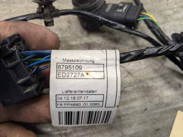 18-21 OEM BMW G01 X3 Rear Parking Distance Sonic Sensors PDC Harness Blue C1M