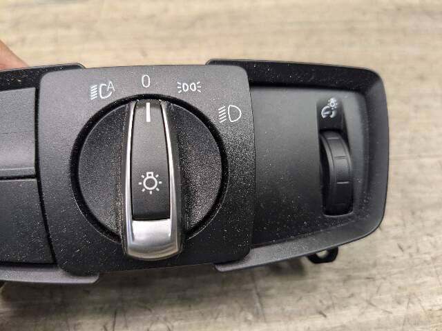 OEM BMW F22 F30 F32 F82 F80 Headlight Switch Control Panel Light Module BLACK