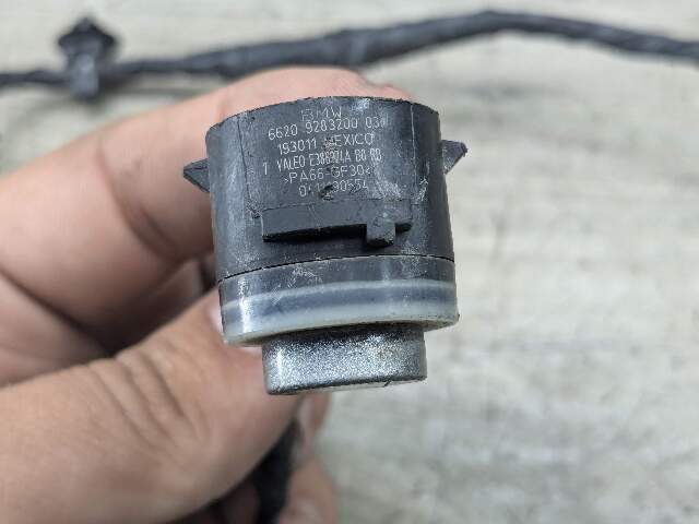 18-21 OEM BMW G01 F97 X3M Rear Parking Distance Sonic Sensors PDC Harness Gray