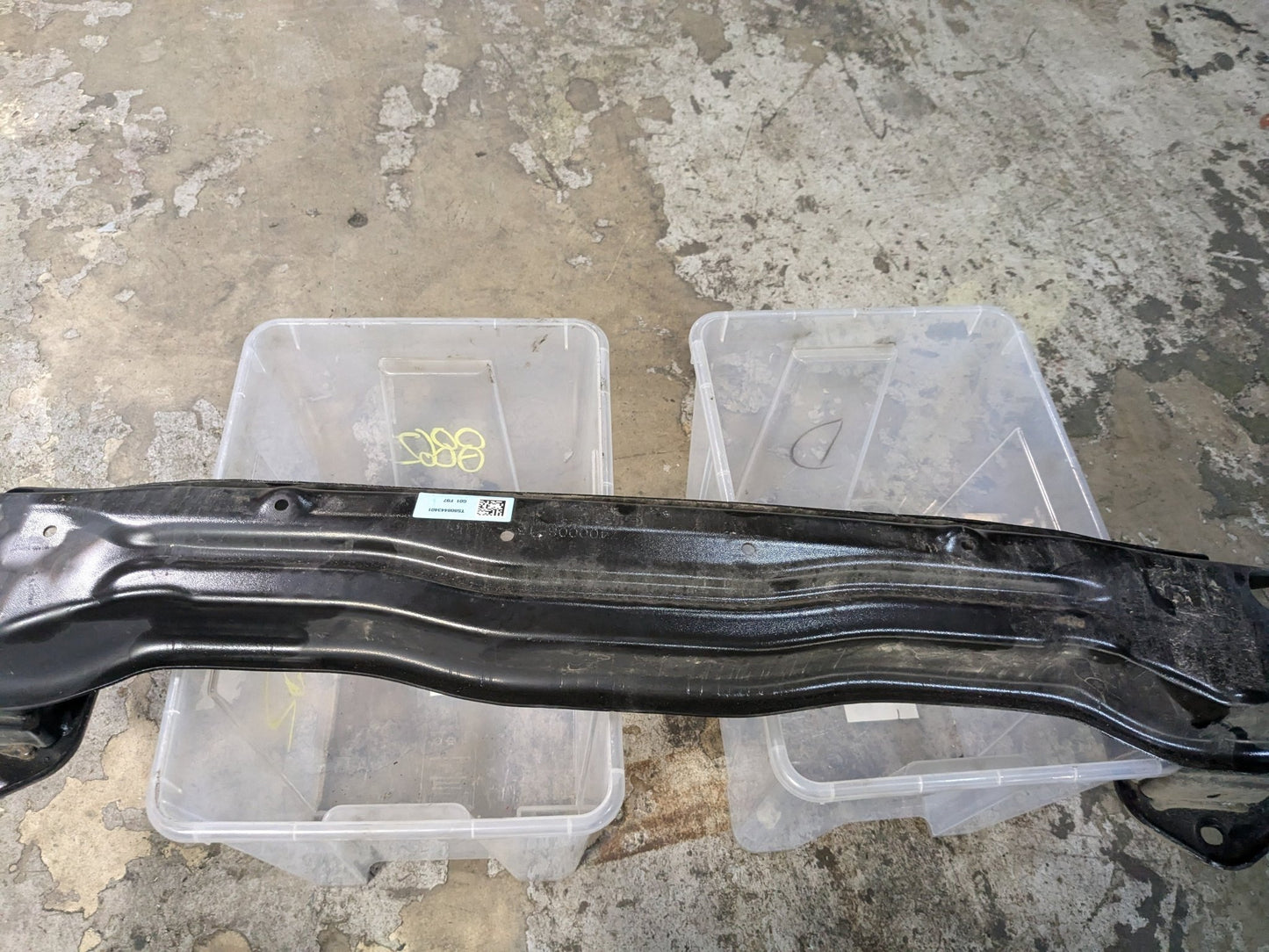 18-24 OEM BMW G01 G02 F97 X3 Rear Bumper Reinforcement Rebar Carrier Impact Bar